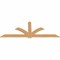 Ekena Millwork Redmond Smooth Timber Gable Bracket, Western Red Cedar, 96"W x 36"H x 1 1/2"D x 5 1/2"F, 9/12 Pitch GBW096X36X0206RED00SWR - alternate 5